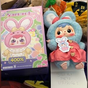 Samuel 400% San Xiao Mao - Blue Rabbit